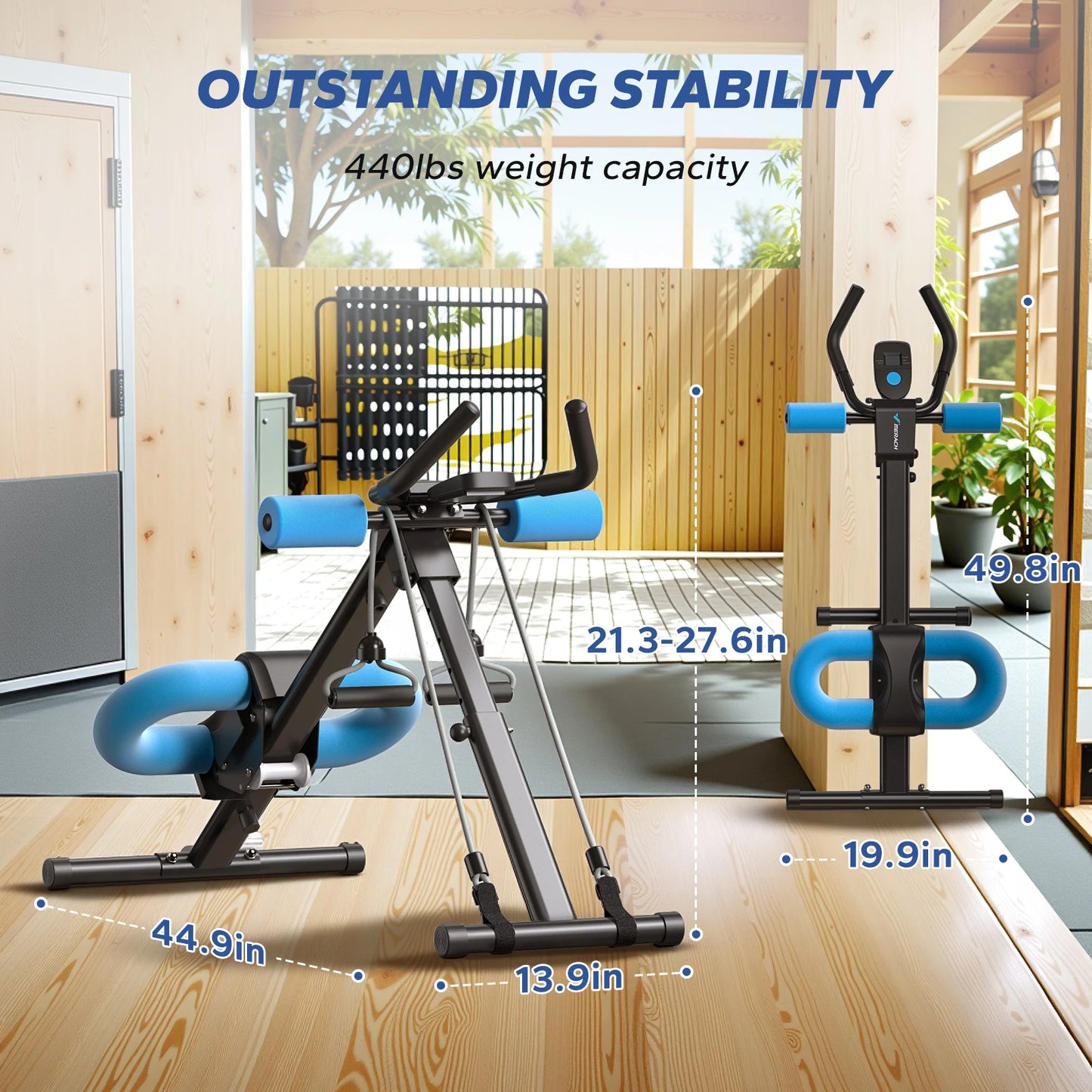 Ab Machine Adjustable Trainer