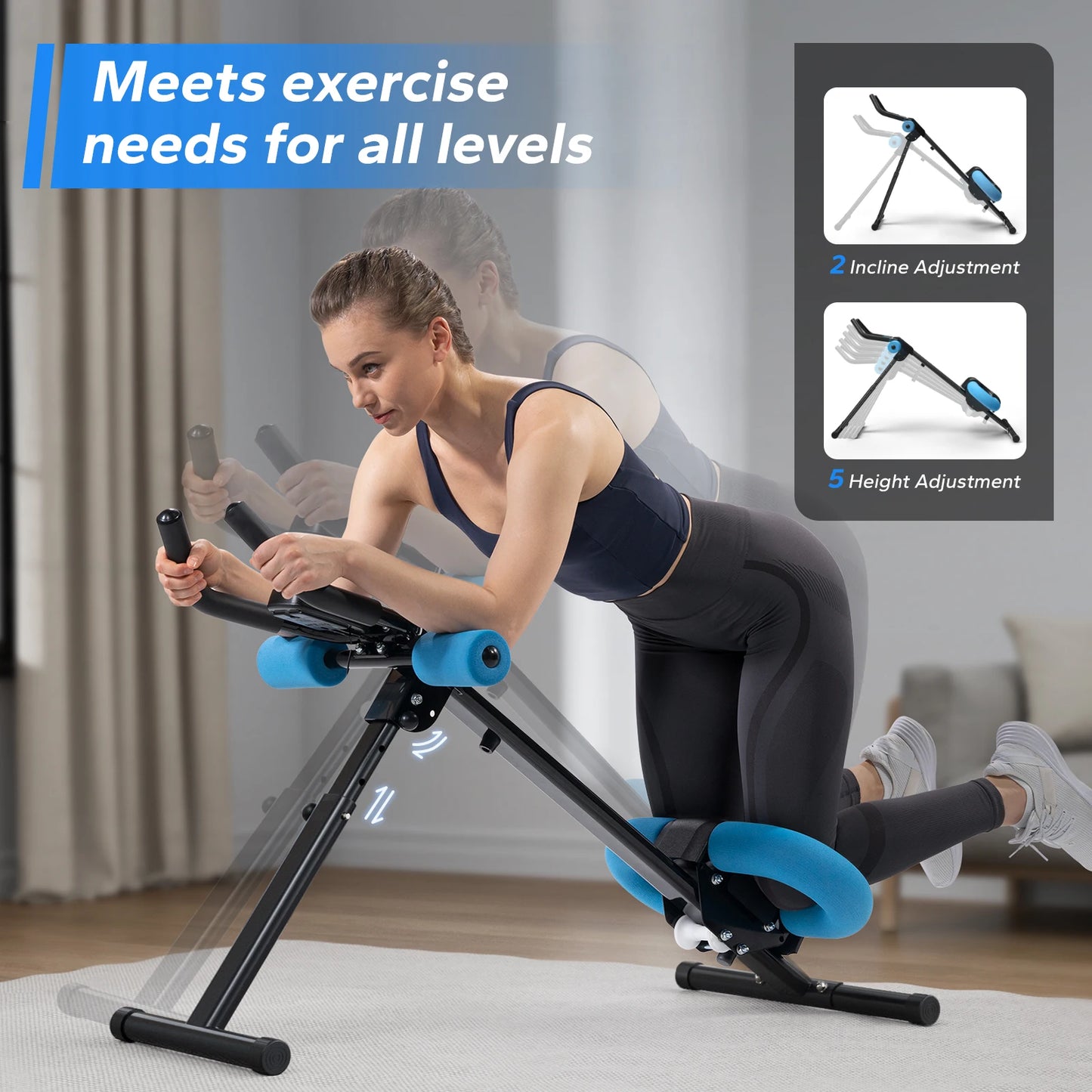 Ab Machine Adjustable Trainer